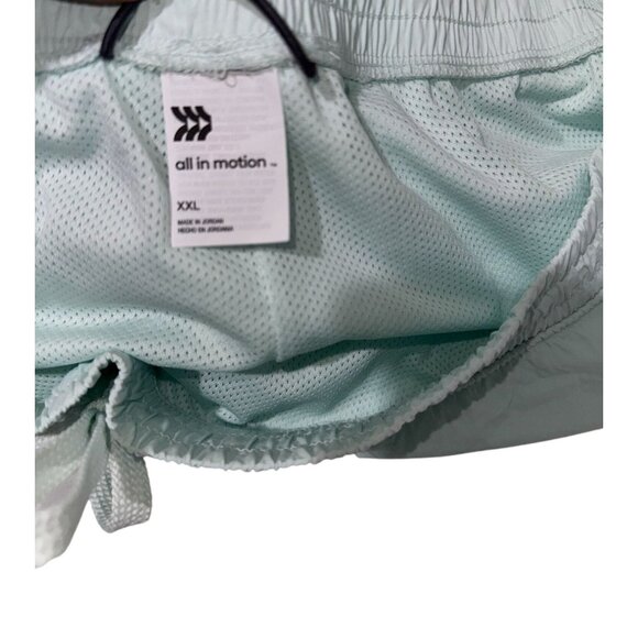 All In Motion Mint Green Mens Swim Trunks XXL - Picture 4 of 8